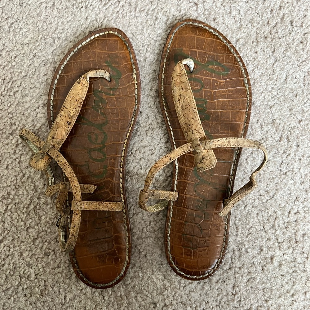 Cork sandals